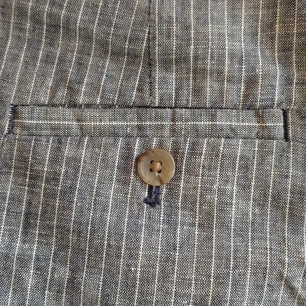 Banana Republic Blue and White Striped Garment
